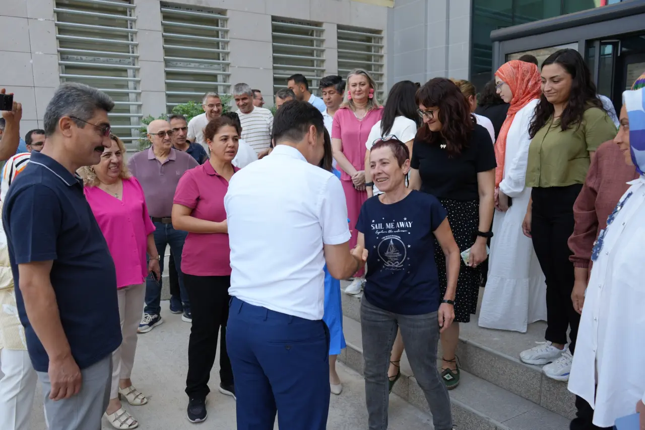 Amasya İl Tarım ve Orman Müdürü Gürol Çetin Personeliyle Vedalaştı 3