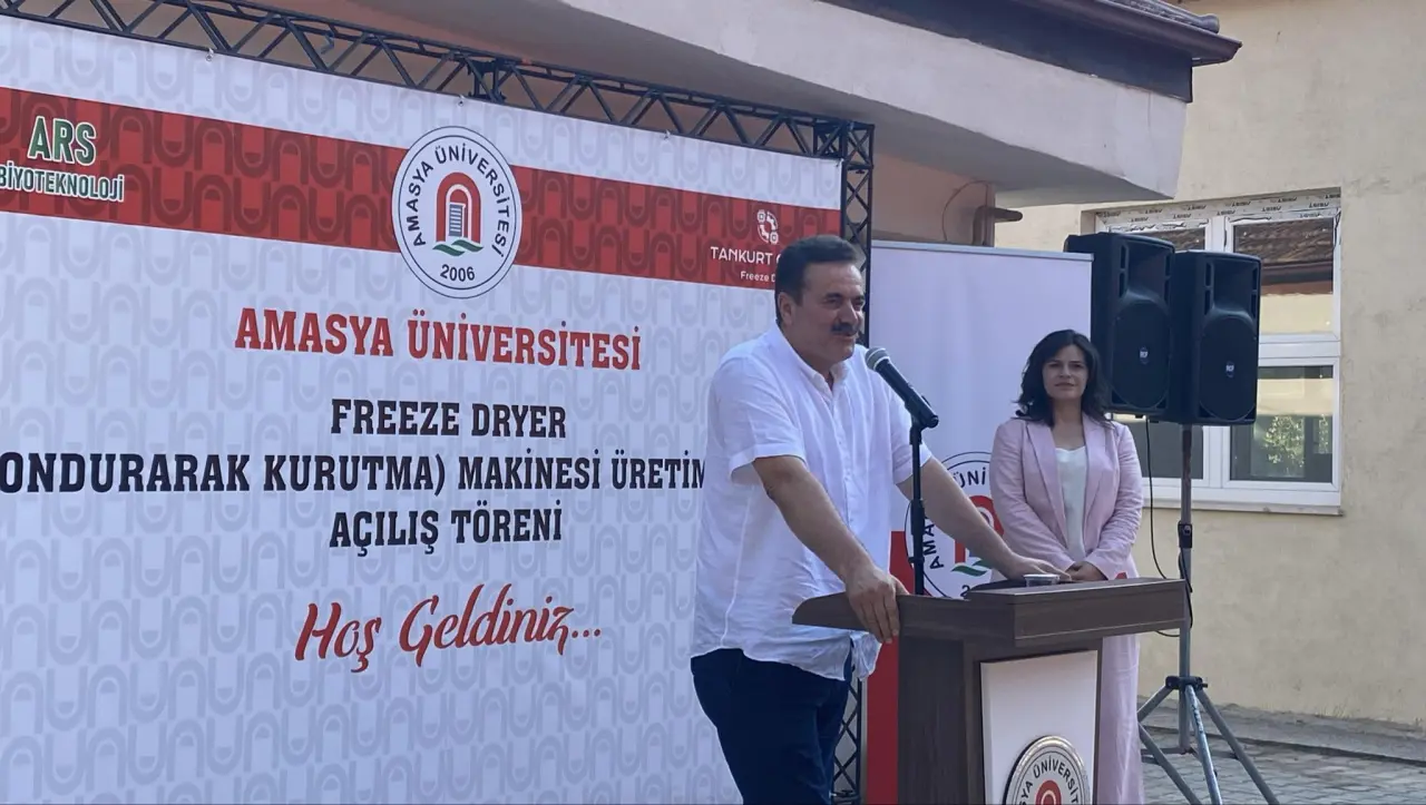 Amasya Üniversitesi, Türkiye'nin İlk Yerli Freeze Dryer Tesisini Açtı 6