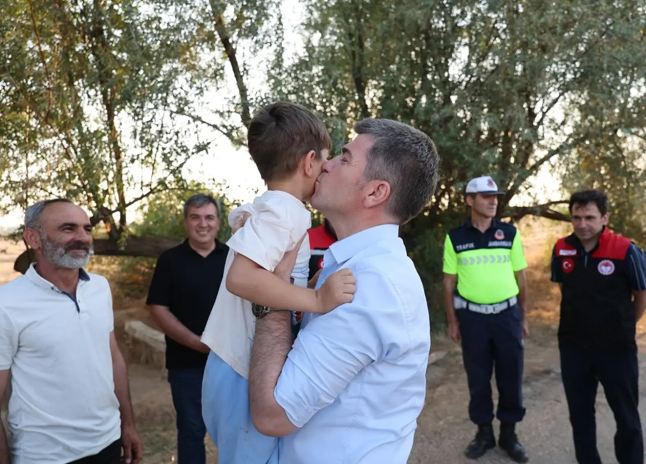 Merzifon’da Tarım Arazilerinde Meydana Gelen Yangın Sonrası Yerinde İnceleme 1