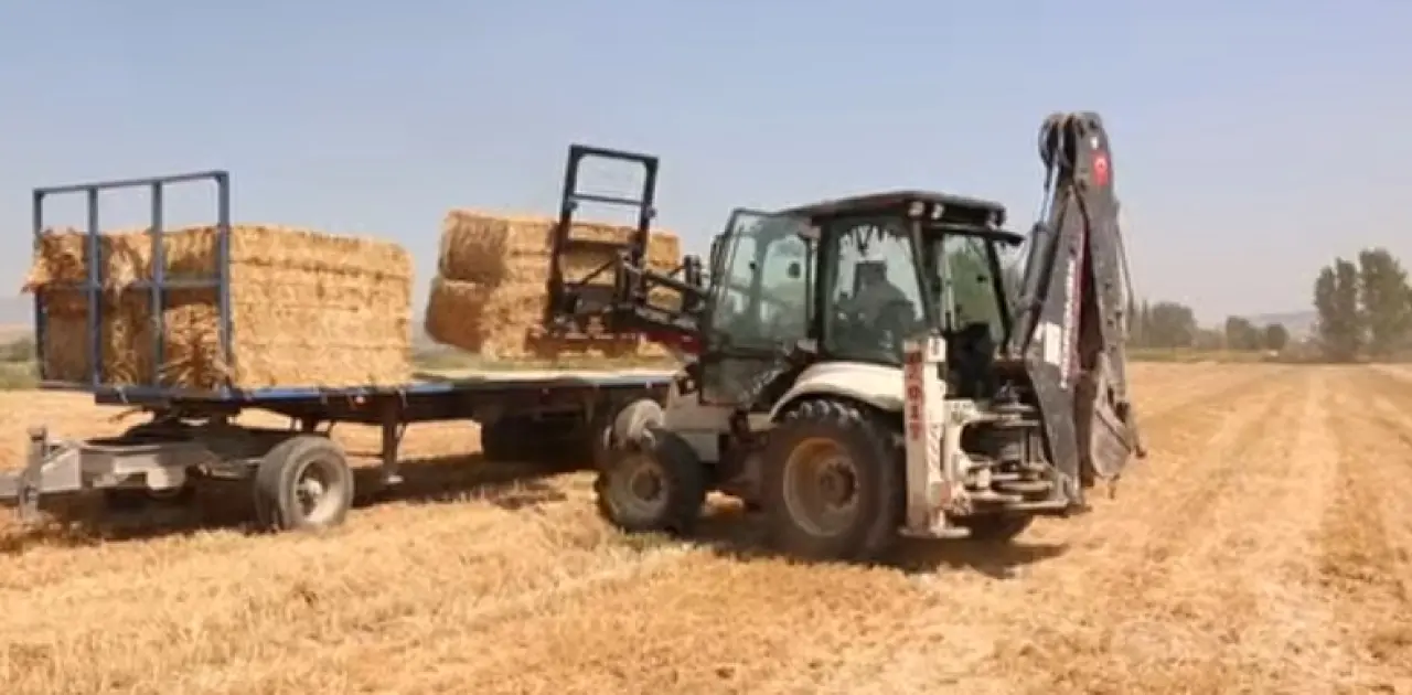 Amasya DSYB Ortak Tarım Makina Parkı’nda 2025 Saman Hasadı Başladı 4