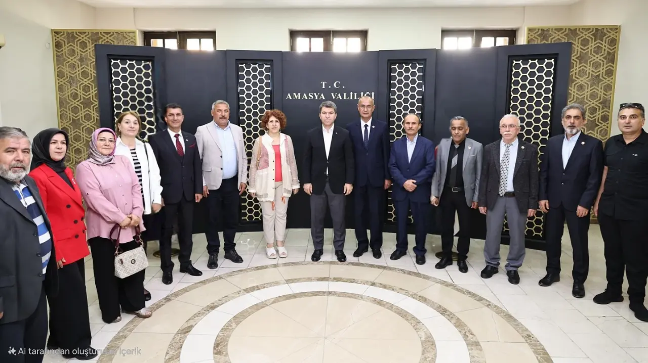 MHP'den Amasya Valisi Önder Bakan’a Ziyaret 3