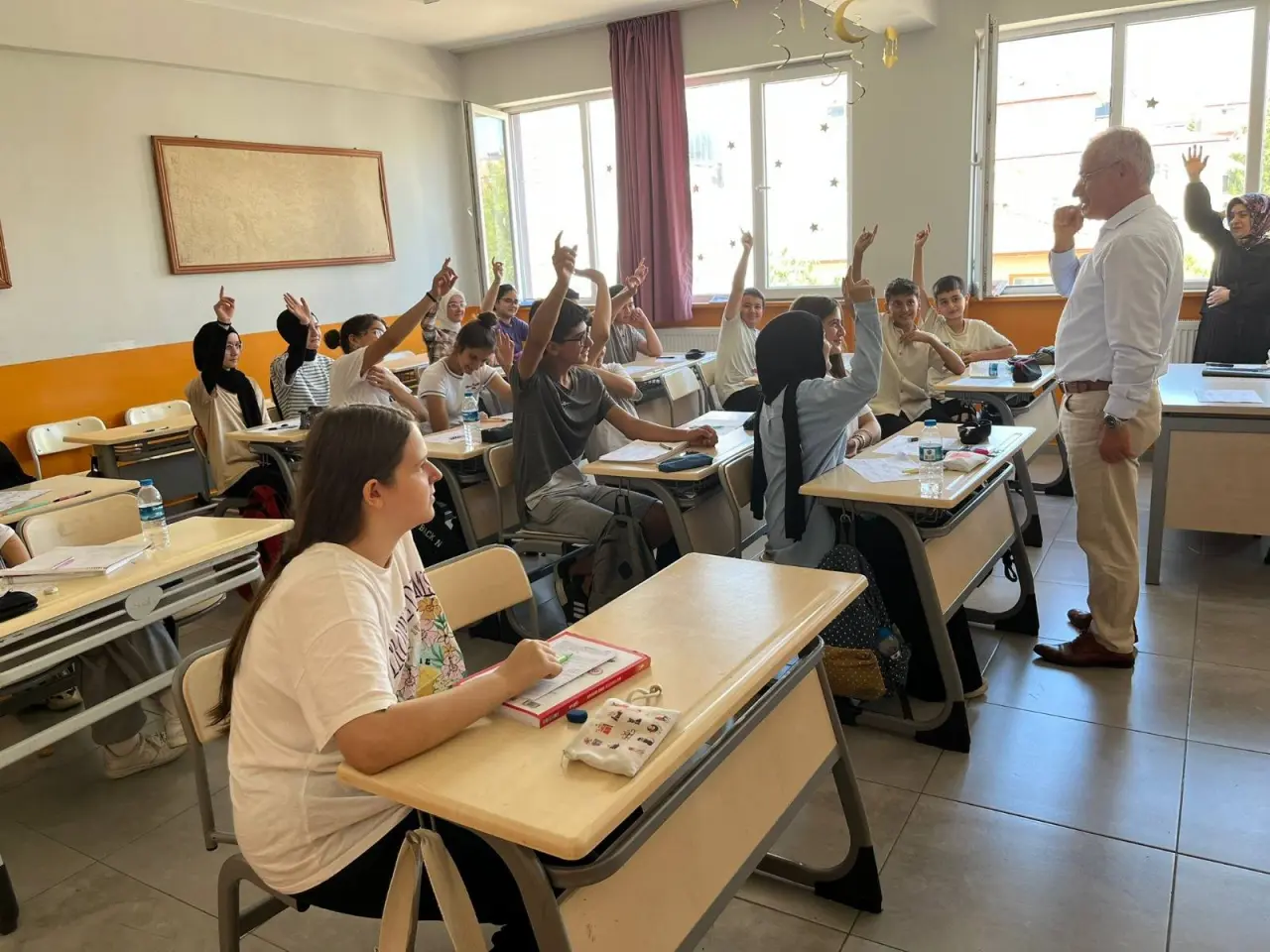 İlçe Milli Eğitim Müdürü Ahmet Yozgat’tan Yaz Dönemi Destekleme Kurslarına Ziyaret 3