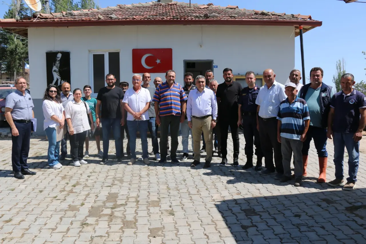 Merzifon Kaymakamı Karaaslan’dan Köy Ziyaretleri 1