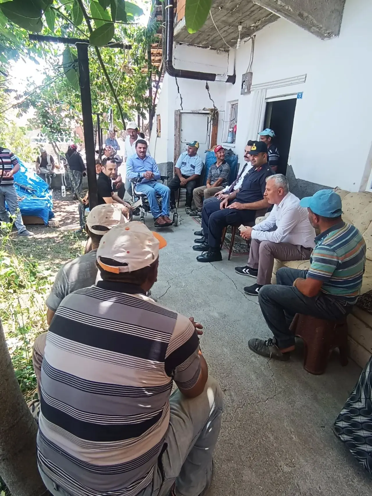 Kaymakam Demirgül’den Yangınzedelere Destek Ziyareti 1