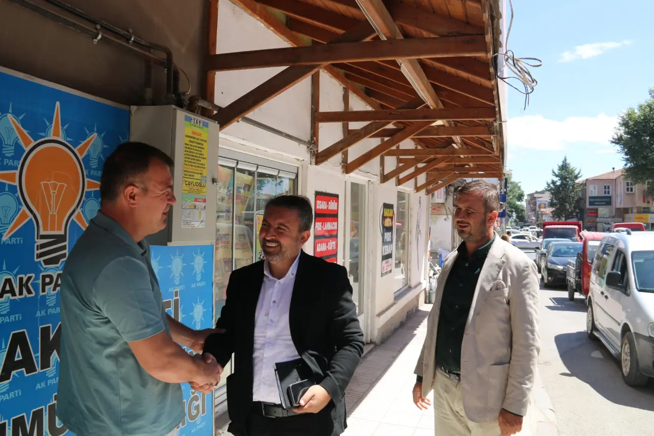 AK Parti Teşkilatından Gümüşhacıköy Çıkarması 3