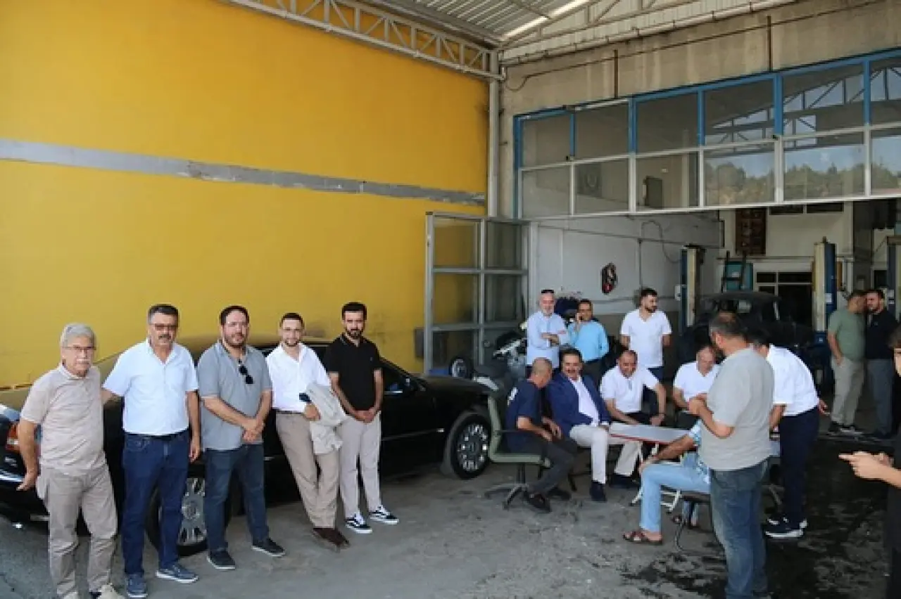 AK Parti Amasya Milletvekili Haluk İpek’ten Küçük Sanayi Esnafına Ziyaret 3