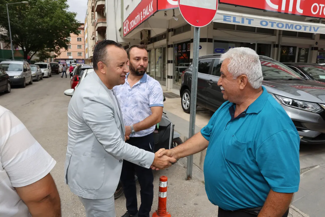 Başkan Sevindi, Hacı İlyas Mahallesi Esnafıyla Buluştu 4