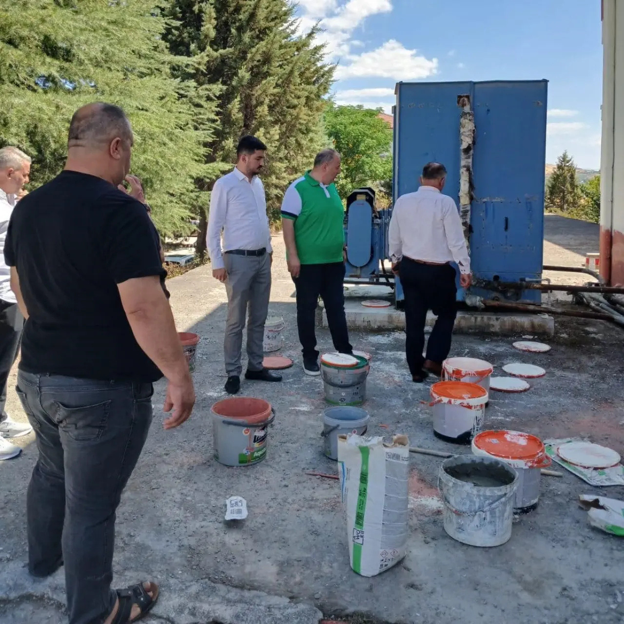 Taşova Devlet Hastanesi’nde Ek Hizmet Binası ve Onarım Çalışmaları İncelendi 2