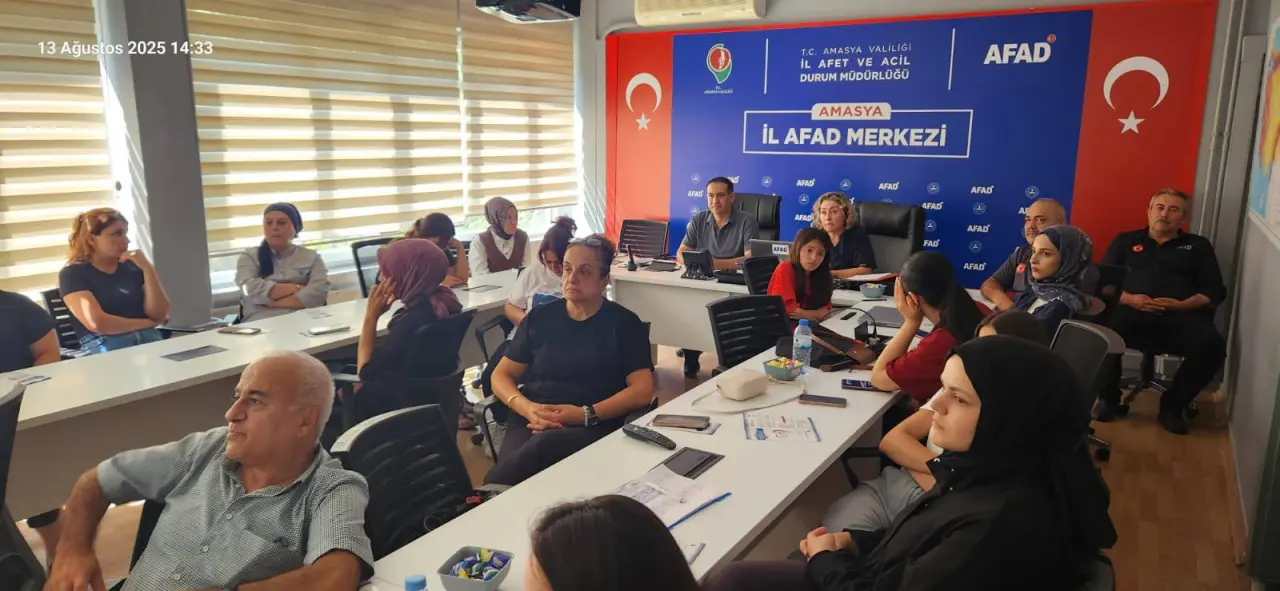 Amasya’da AFAD Personeline Organ Bağışı Eğitimi Verildi 4