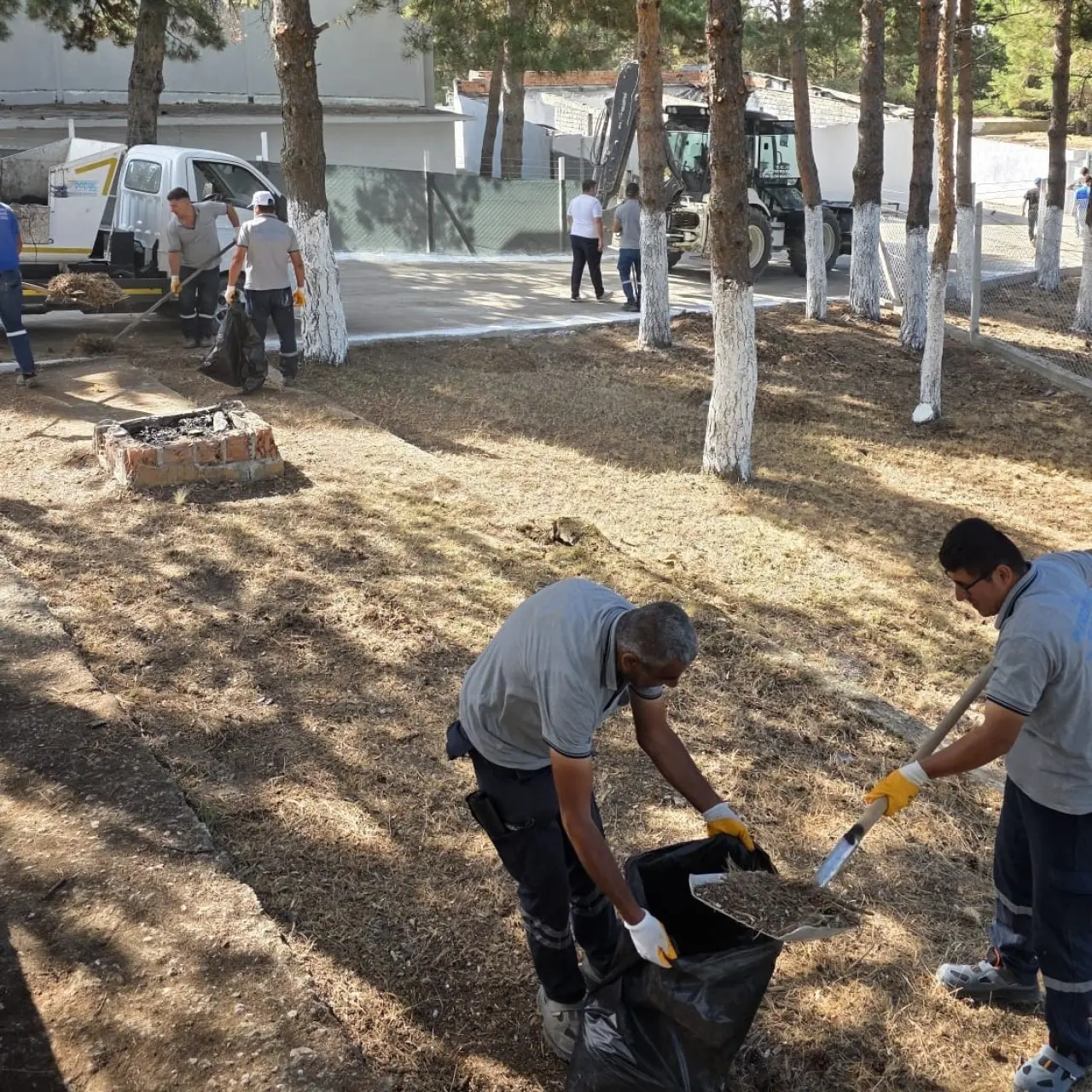 Merzifon Belediyesi’nden Hayvan Barınağı ve Doğal Yaşam Alanında Temizlik Çalışması 5
