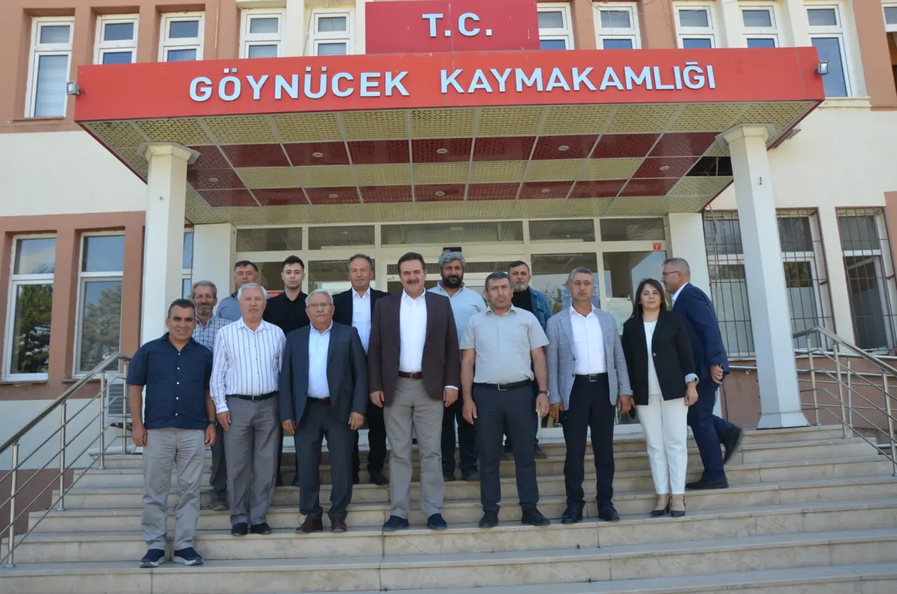 Göynücek’te Kurumlara Ziyaret: Haluk İpek ve Heyetten Samimi İstişareler 2