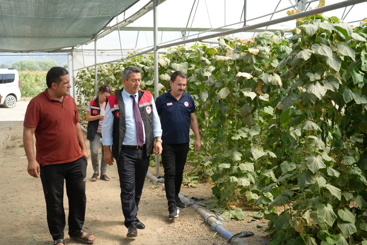 İl Tarım ve Orman Müdürü Ahmet Arslan’dan Sera Ziyareti 2