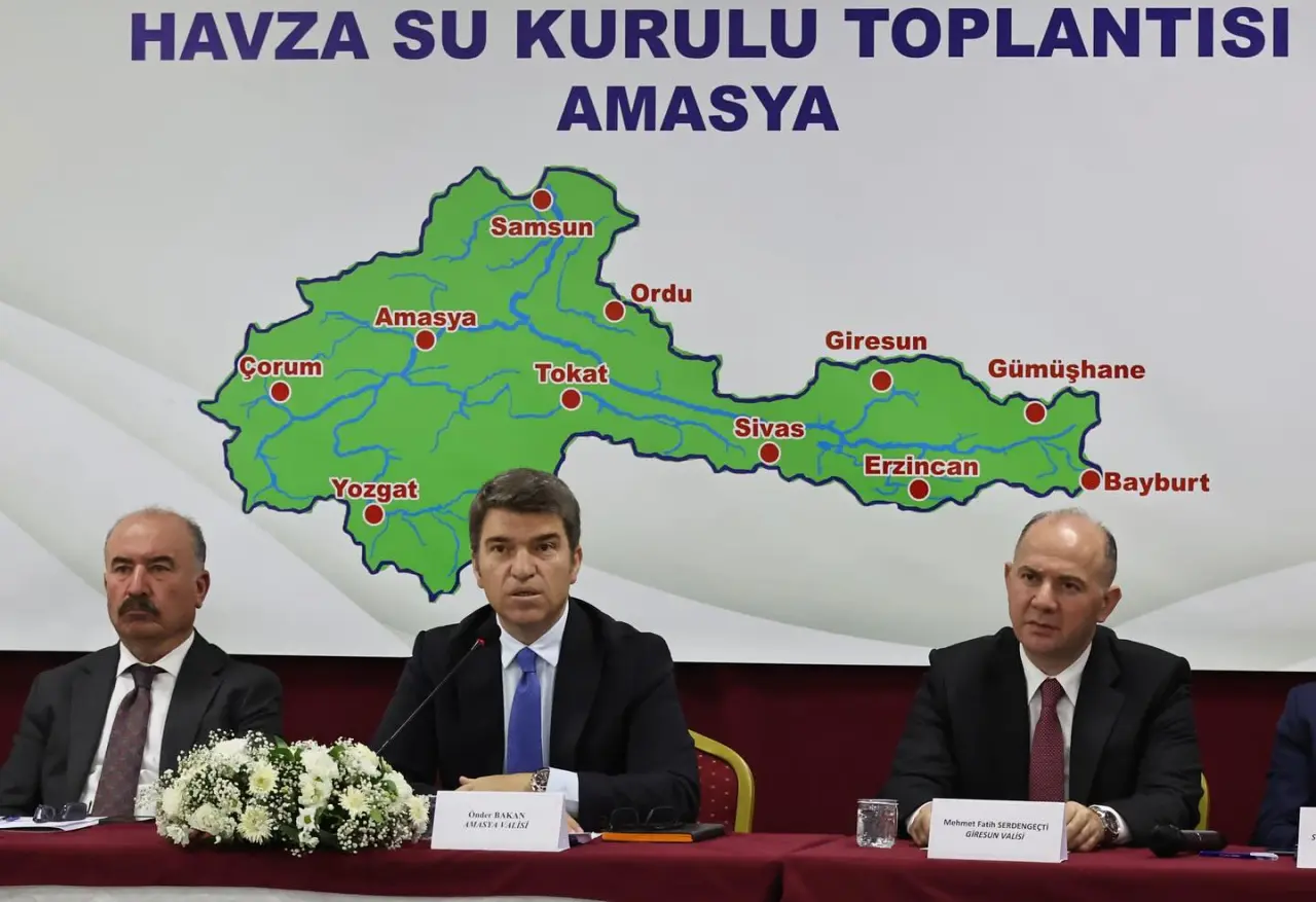 Yeşilırmak Havzası Su Kurulu Toplantısı Amasya’da Gerçekleştirildi 1