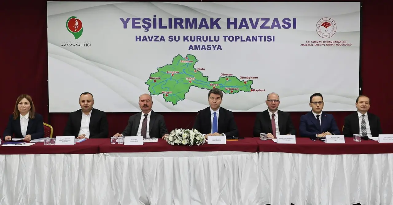 Yeşilırmak Havzası Su Kurulu Toplantısı Amasya’da Gerçekleştirildi 3