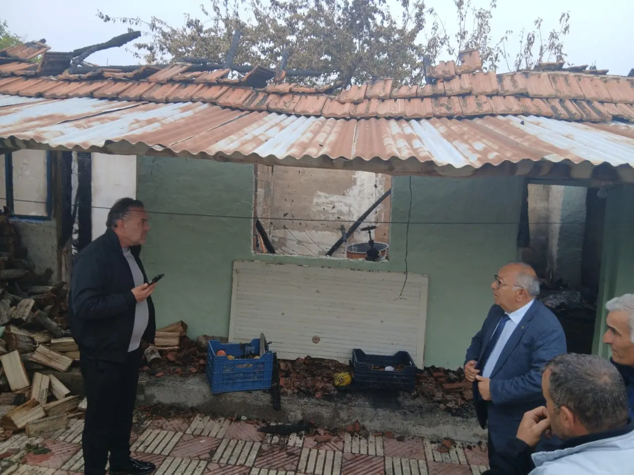 Balgöze Köyü’ndeki Yangına Hızlı Müdahale 2