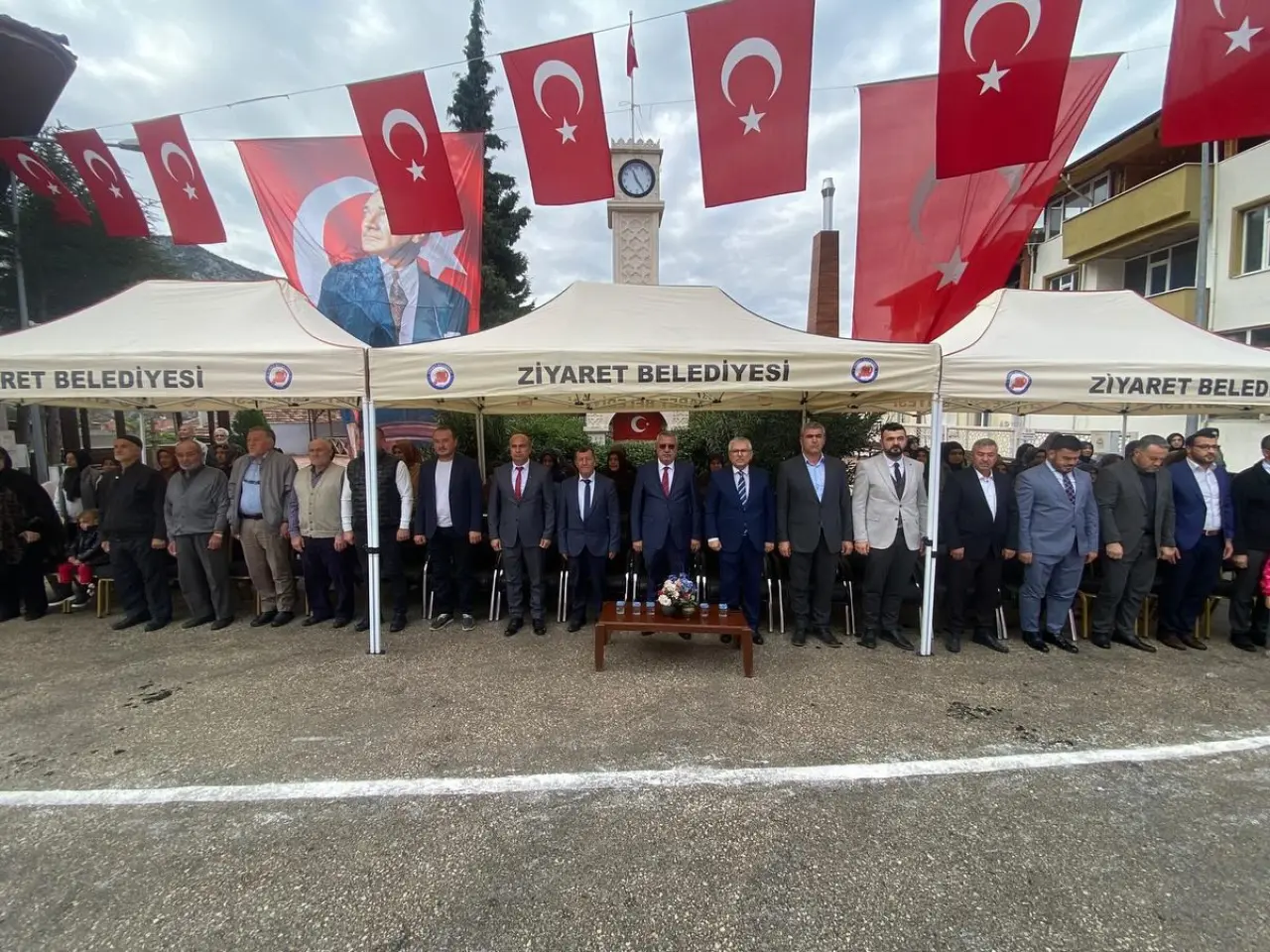 Ziyaret’te Cumhuriyetin 102. Yılı Coşkuyla Kutlandı 1