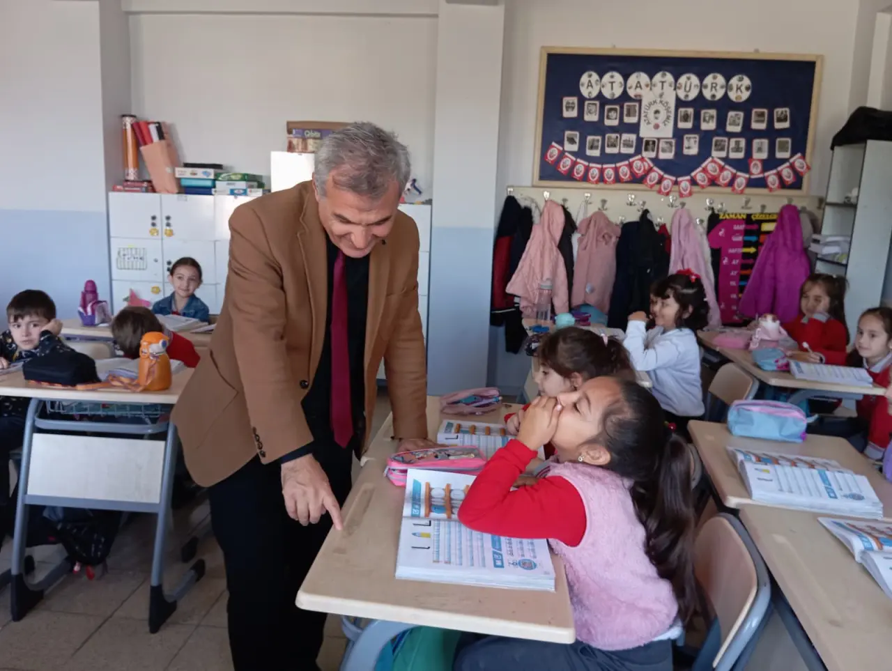 Müdür Davu’dan İlkokul Ziyareti 1