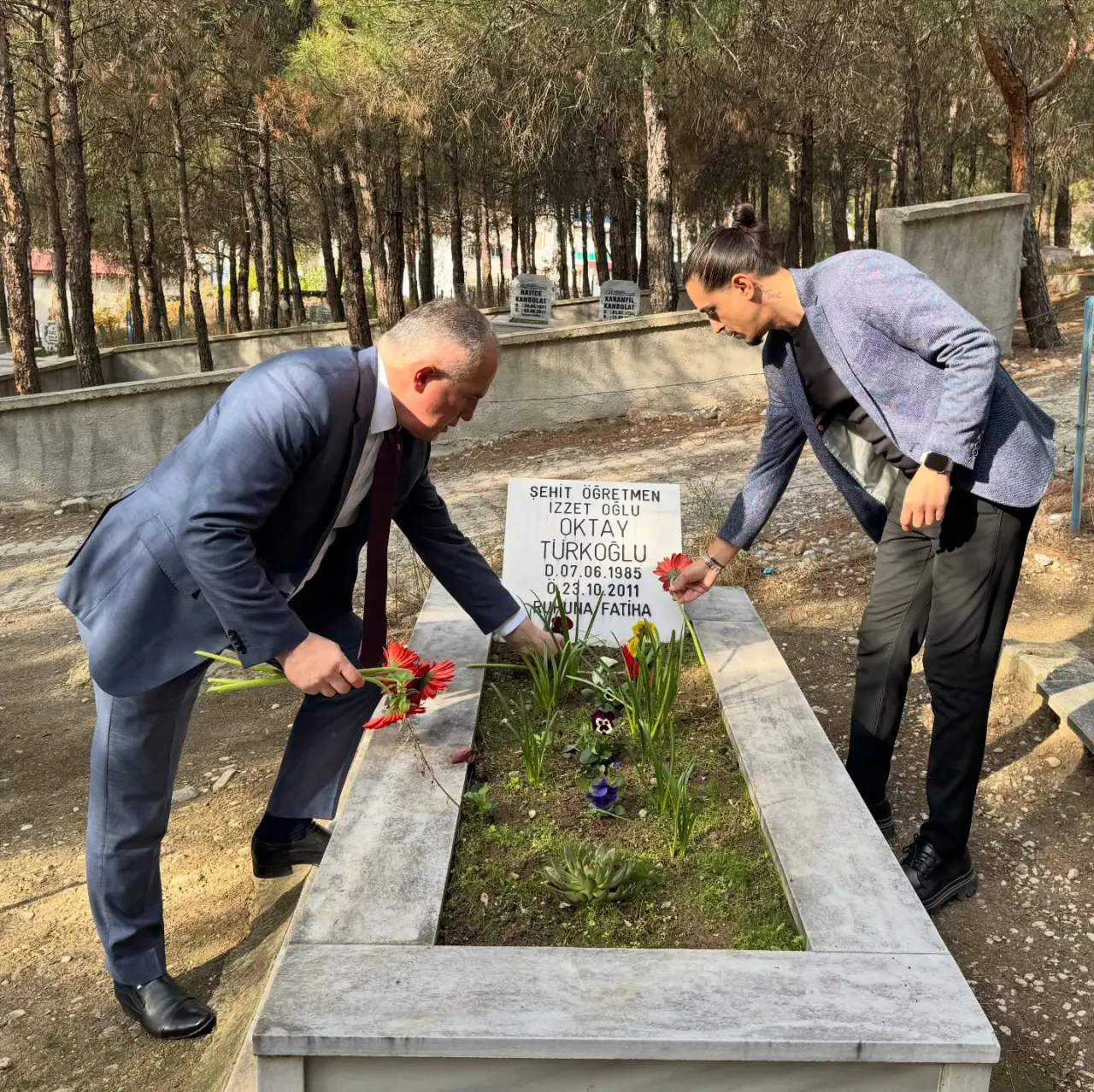 Şehit Öğretmene Ziyareti 1