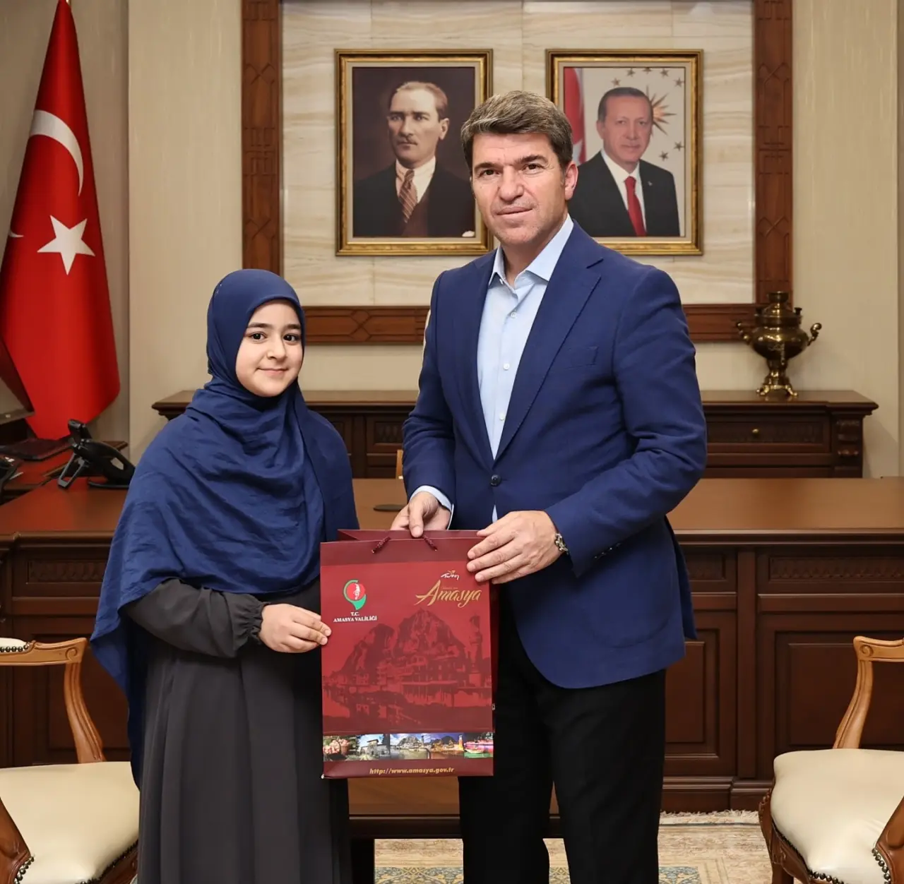 Amasya Valiliğinde Ziyaret Günü 1