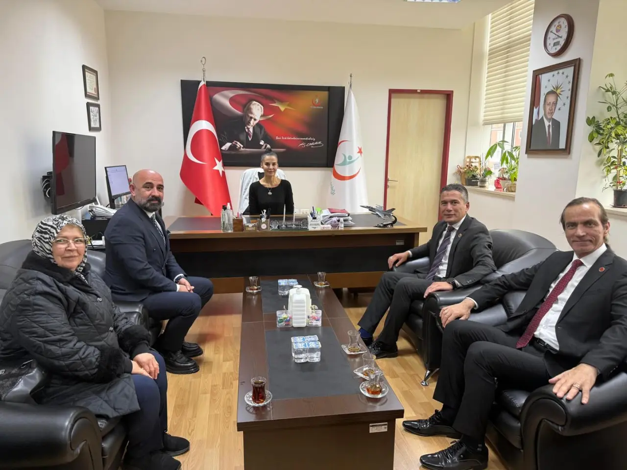 MHP'den Kurumlara Ziyaret 5