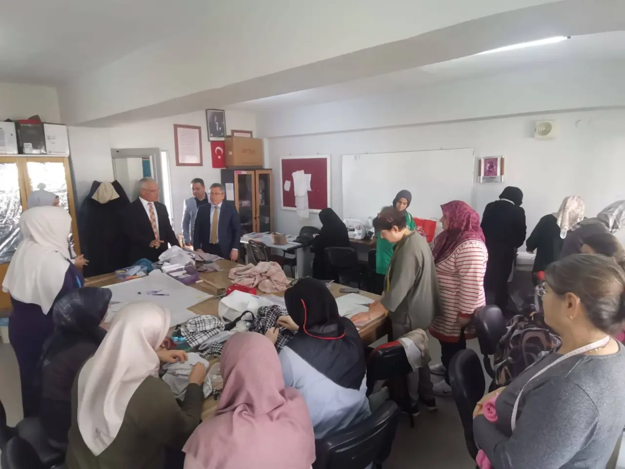 Ahmet Yozgat’tan Halk Eğitimi Kurslarına Ziyaret 1