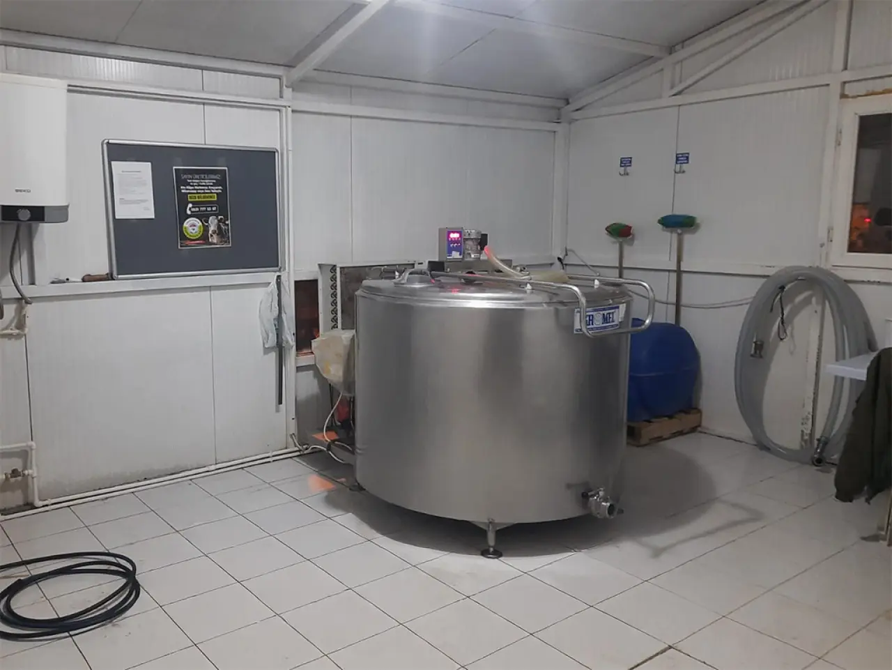 Amasya DSYB’den Süt Tanklarına Teknik Destek 2