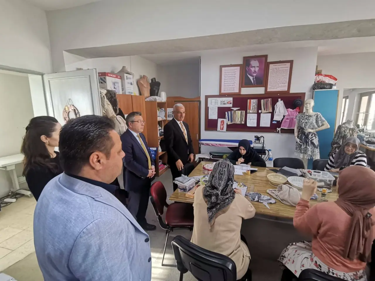 Ahmet Yozgat’tan Halk Eğitimi Kurslarına Ziyaret 2