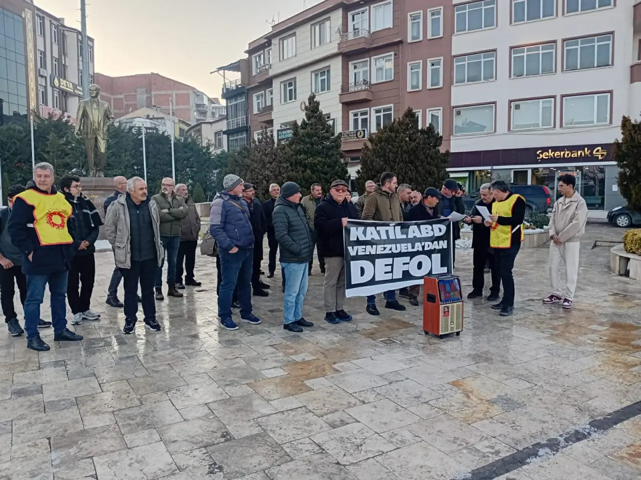 ABD’nin Venezuela Politikalarına Merzifon’dan Protesto 3