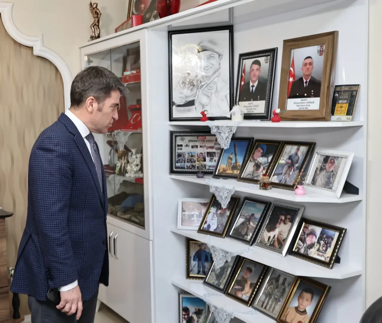 Vali Bakan’dan Şehit Emanetine Ziyaret 2