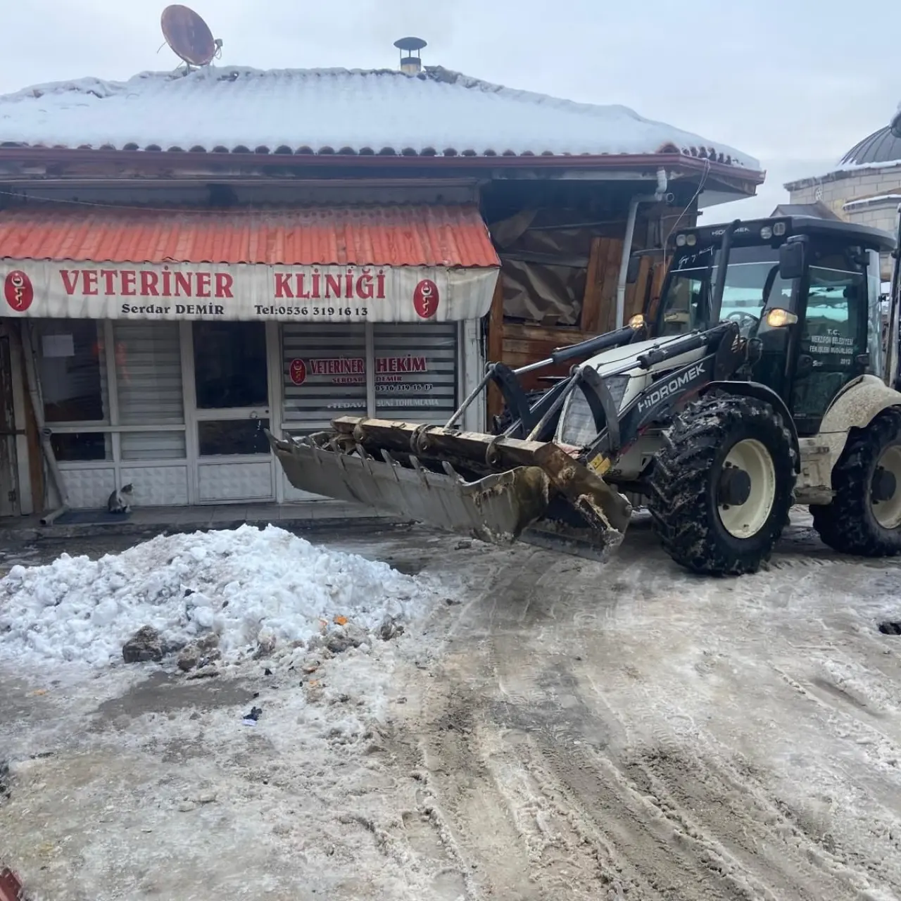 Merzifon’da Buzlanmaya Karşı Önlem 7
