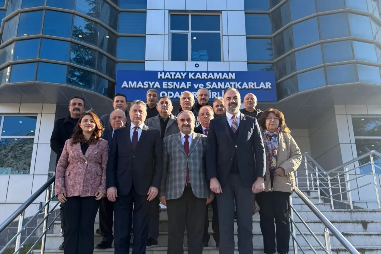 CHP Amasya’dan Esnaf Kurumlarına Ziyaret 3