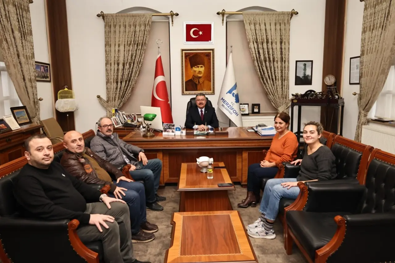 Merzifon’da Belediye Gündemi Ziyaretlerle Doldu 4