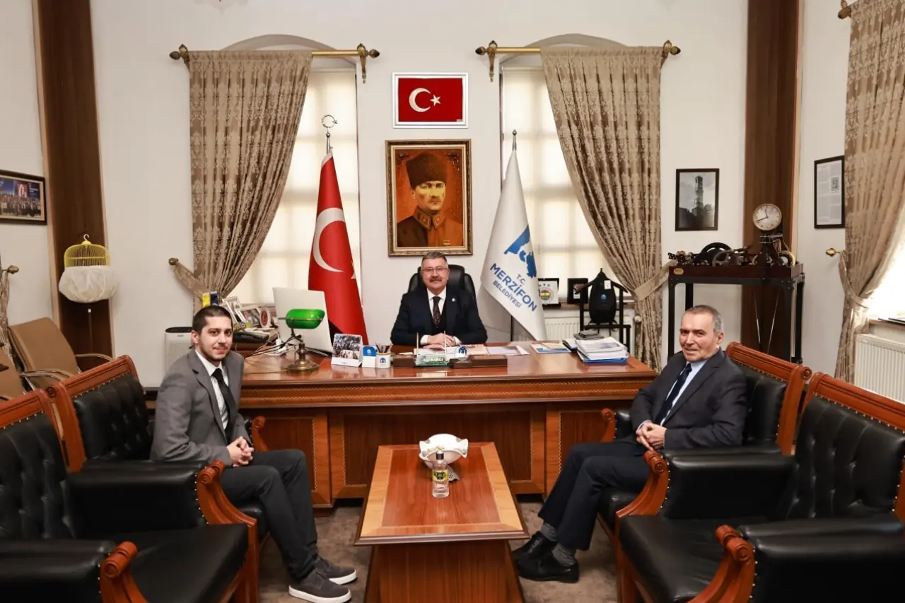 Merzifon Belediyesi’nde Ziyaretler Sürüyor 8