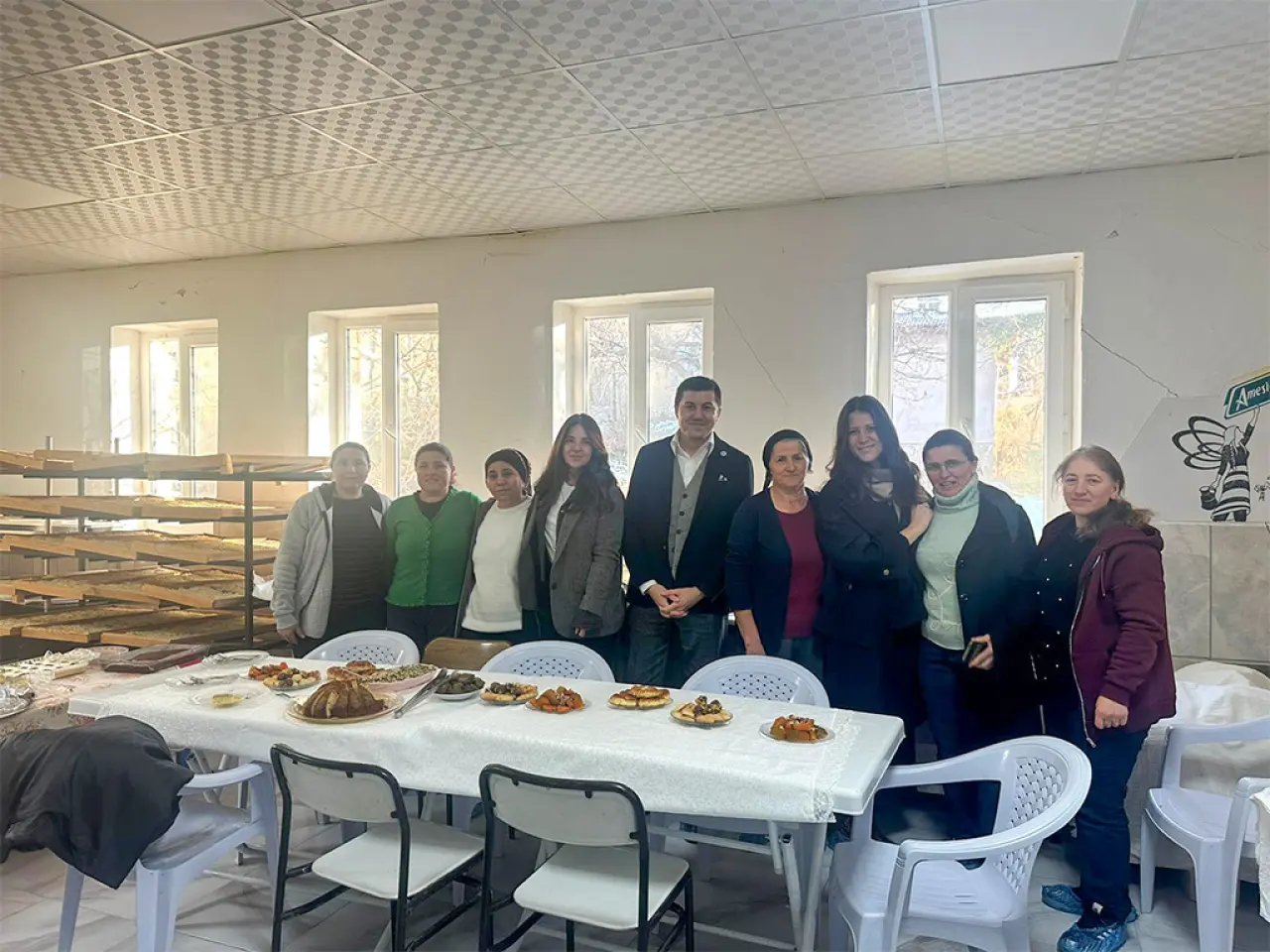 Amasya’da Amesia Gıda’ya Halka Hareketi Ziyareti 6