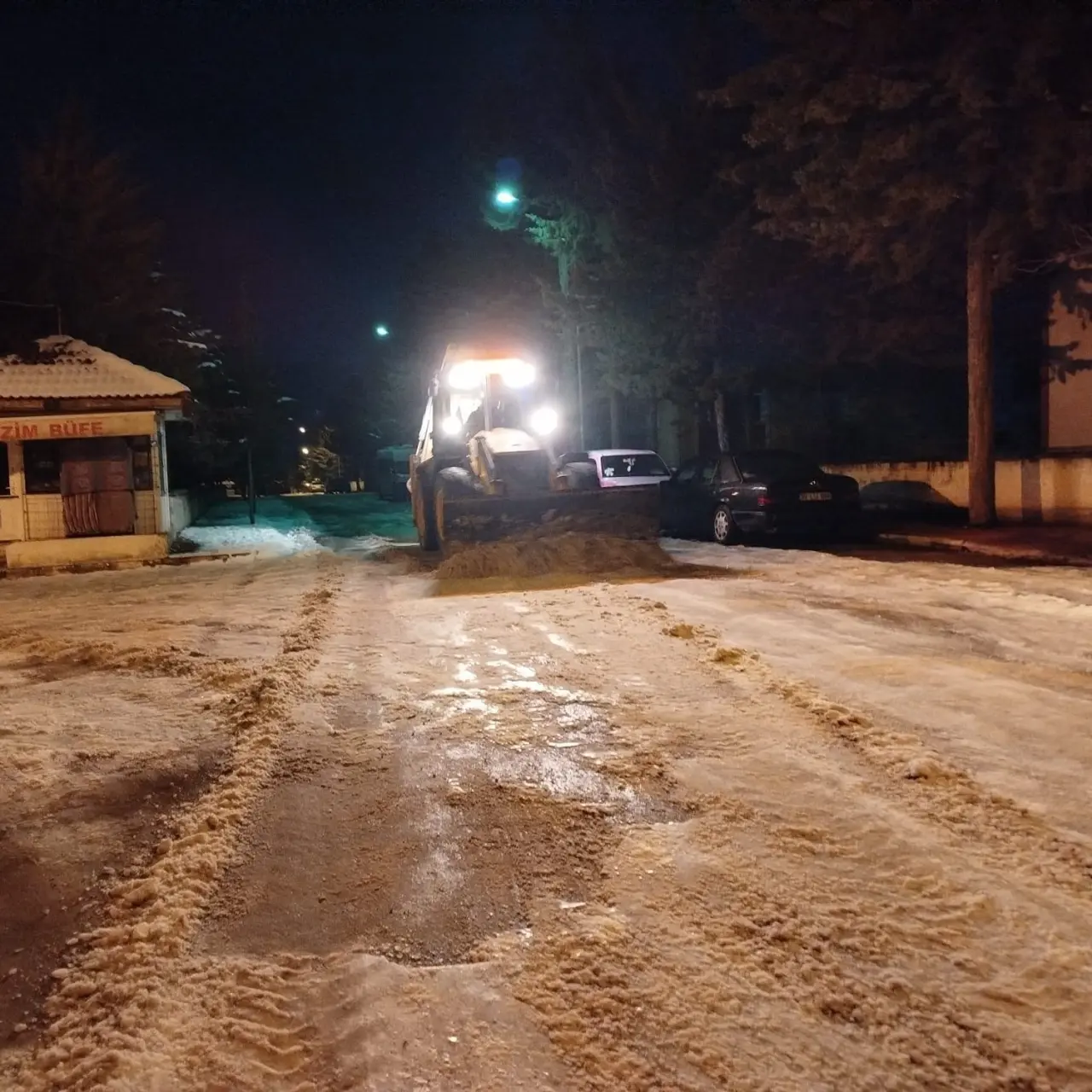 Merzifon’da Kışa Karşı 7/24 Mücadele 4