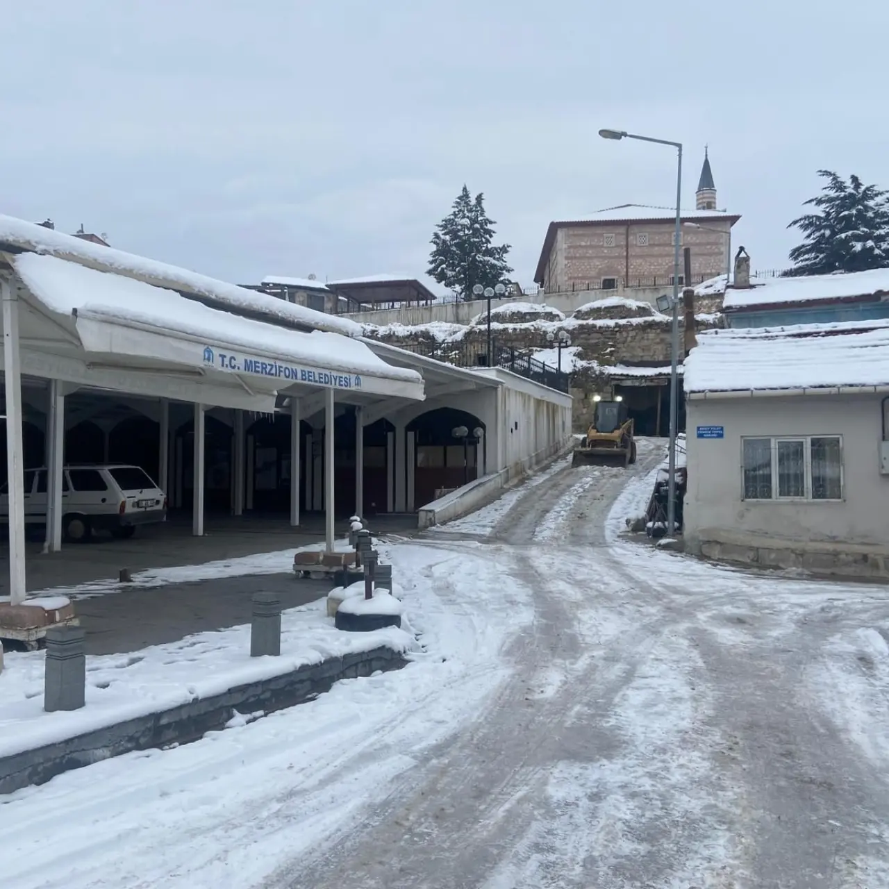 Merzifon’da Buzlanmaya Karşı Önlem 9