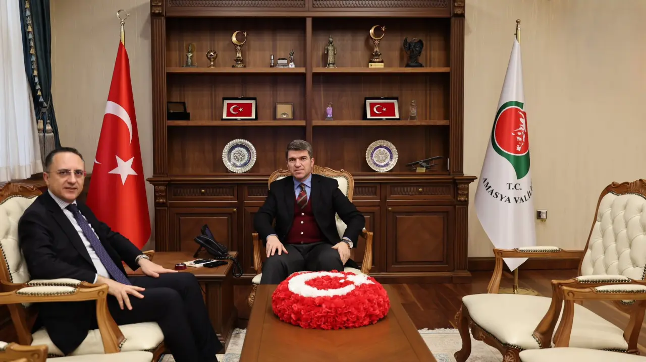 Amasya Valiliği’nde Ziyaretler 1