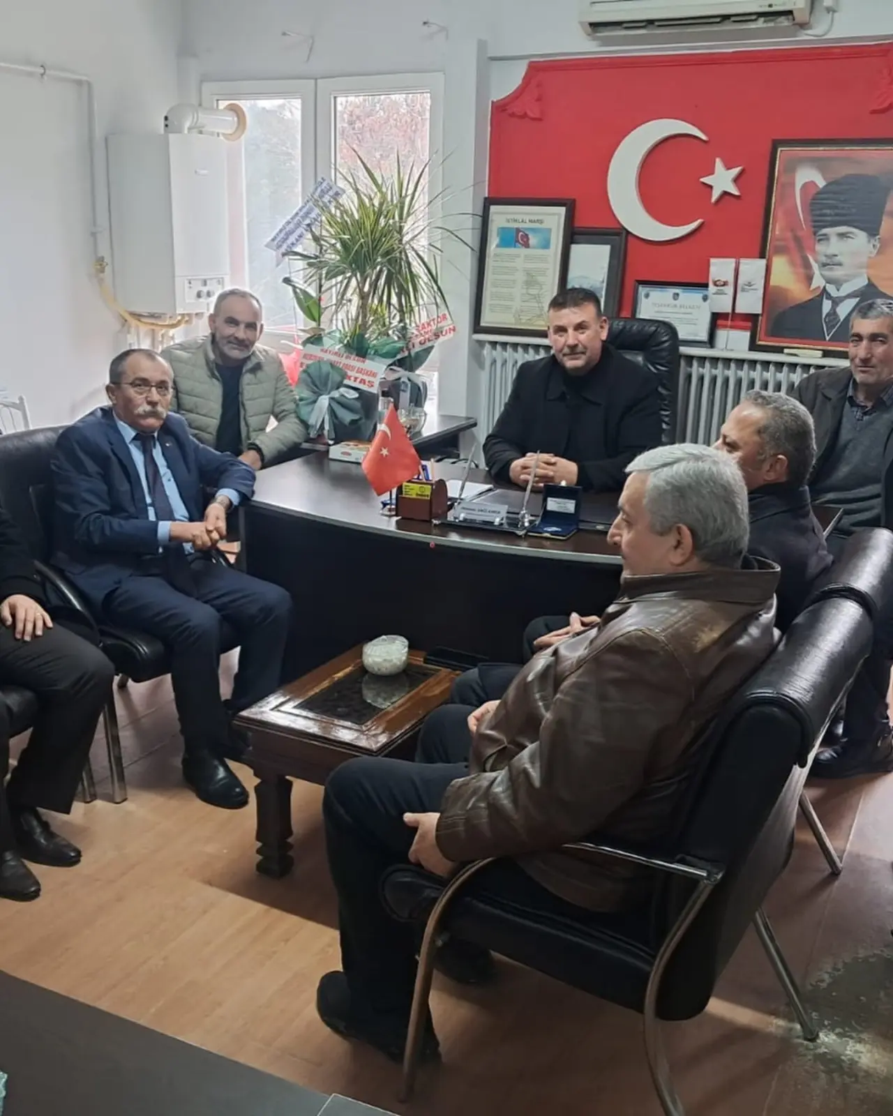 CHP Merzifon’dan Muhtarlar Derneği’ne Ziyaret 4