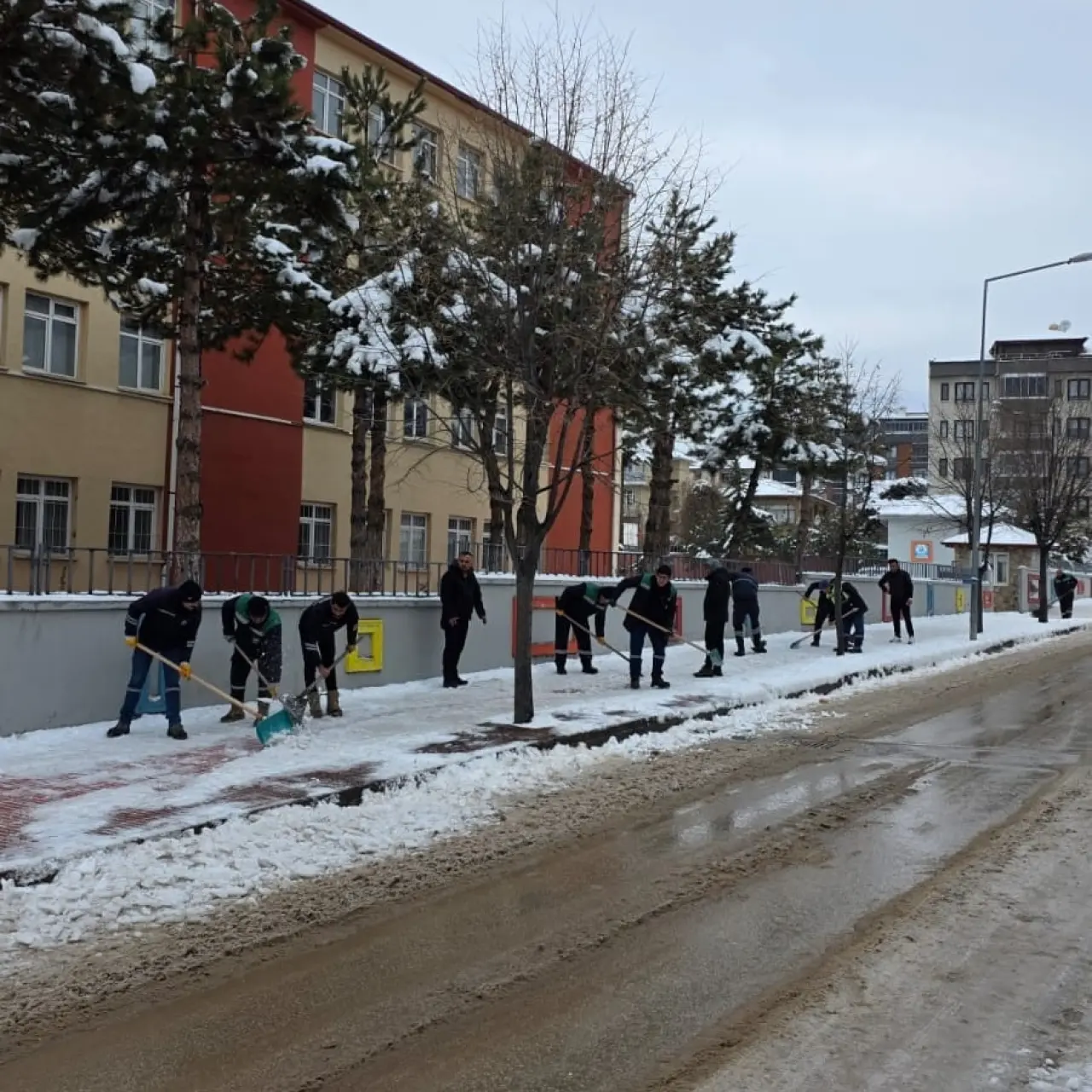 Merzifon’da Buzlanmaya Karşı Önlem 3