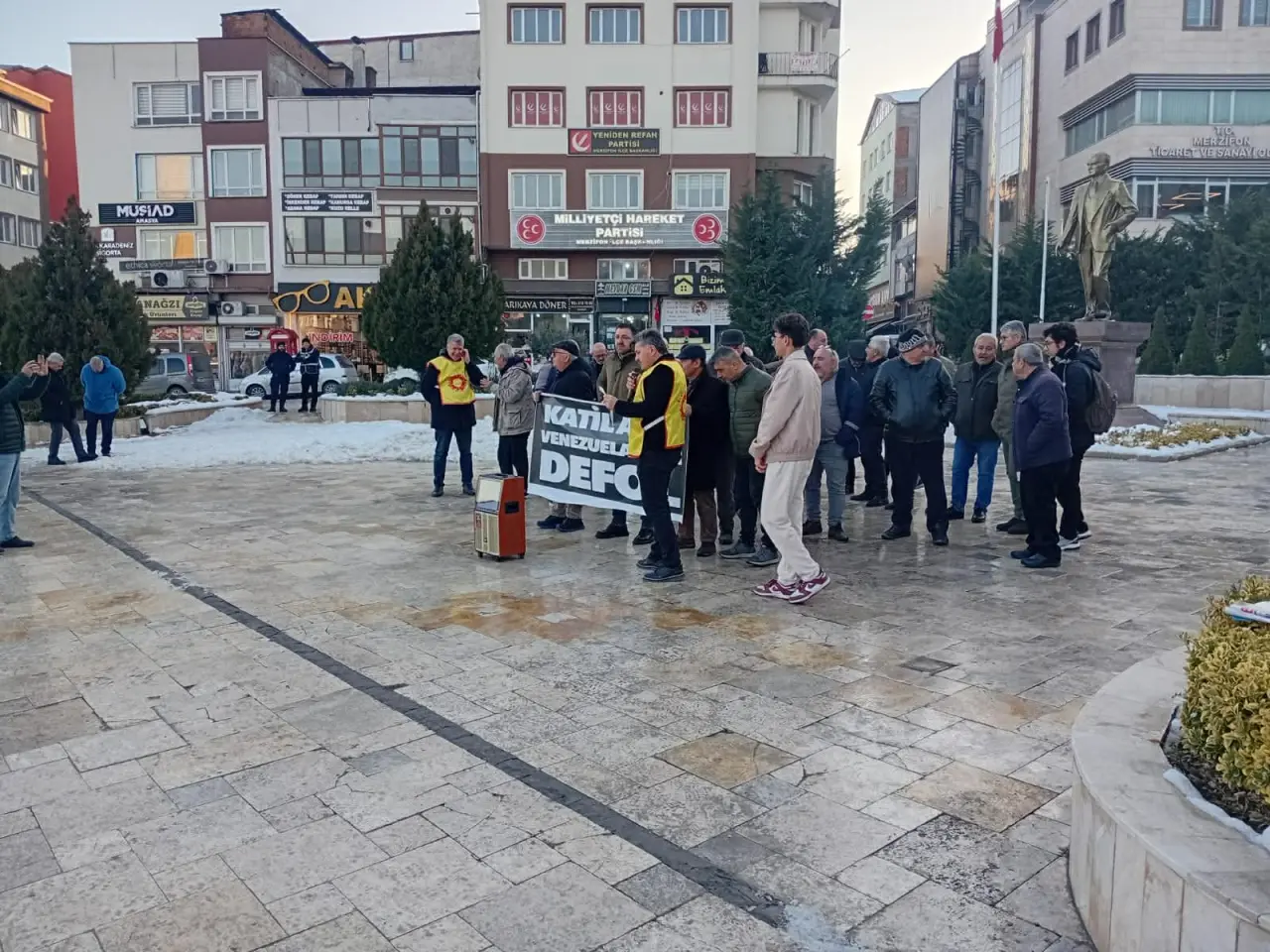 ABD’nin Venezuela Politikalarına Merzifon’dan Protesto 4