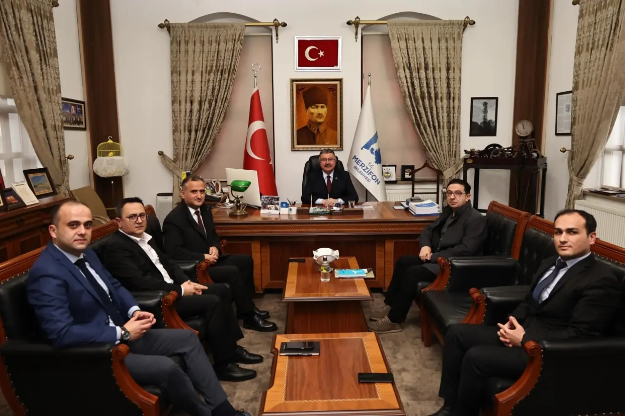 Merzifon’da Belediye Gündemi Ziyaretlerle Doldu 5