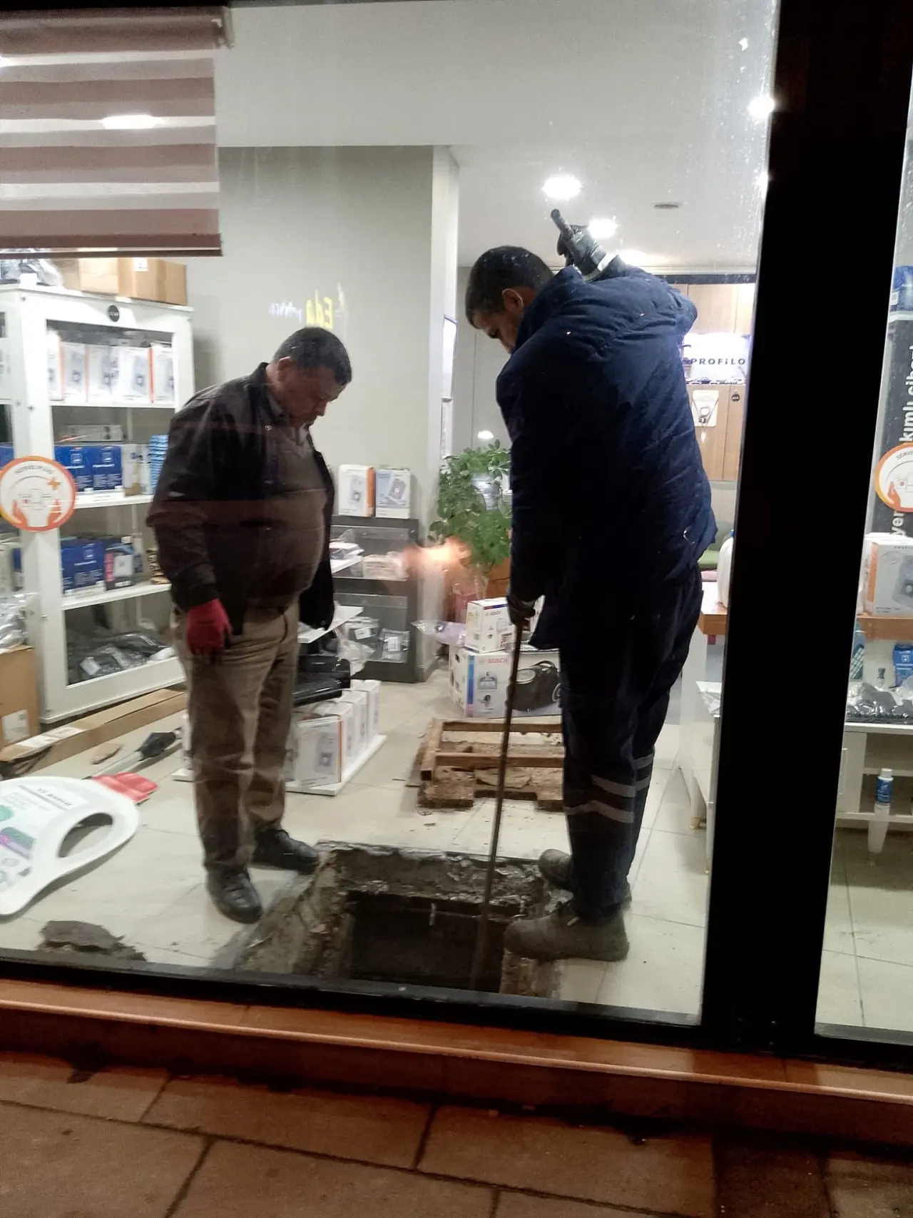 Amasya Belediyesi’nden Gece Mesaisi 4