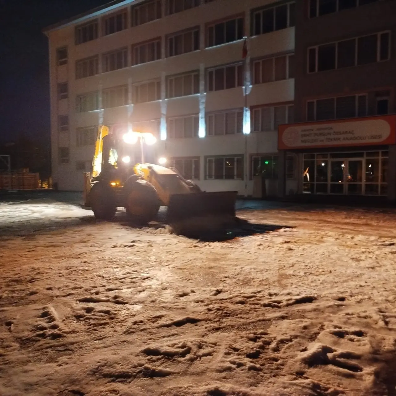 Merzifon’da Kışa Karşı 7/24 Mücadele 3