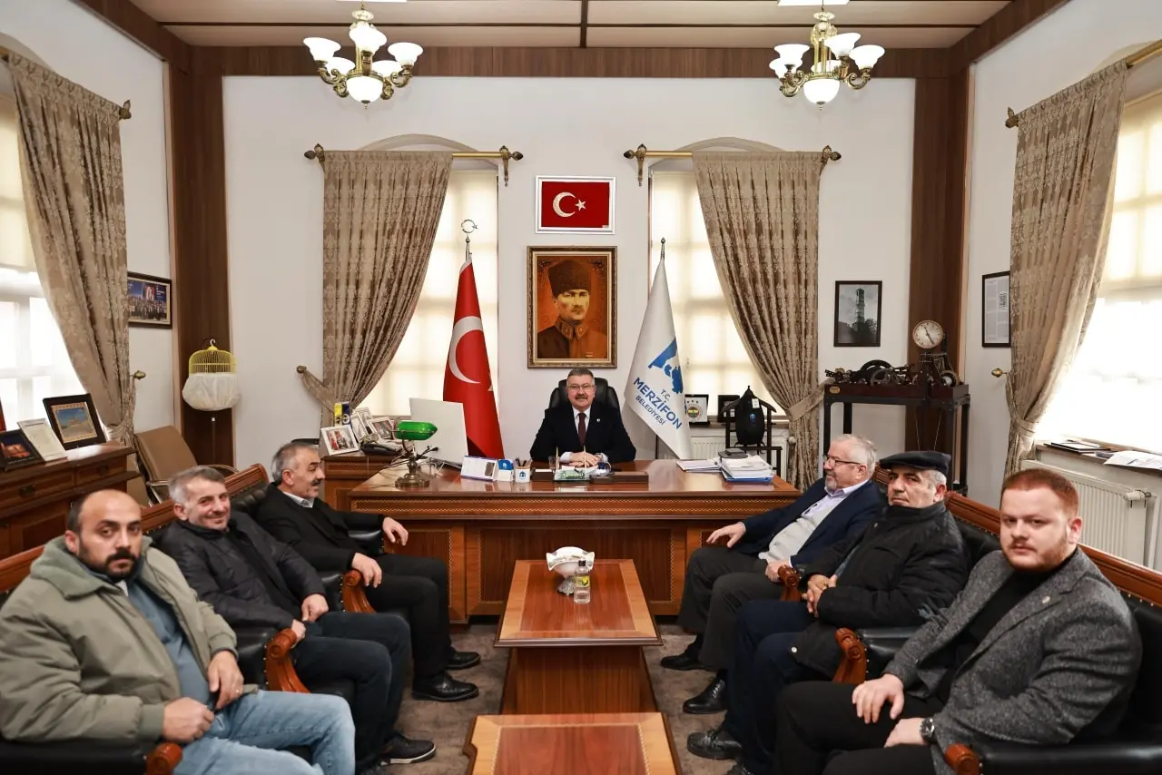 Merzifon Belediyesi’nde Yoğun Ziyaret Günü 3