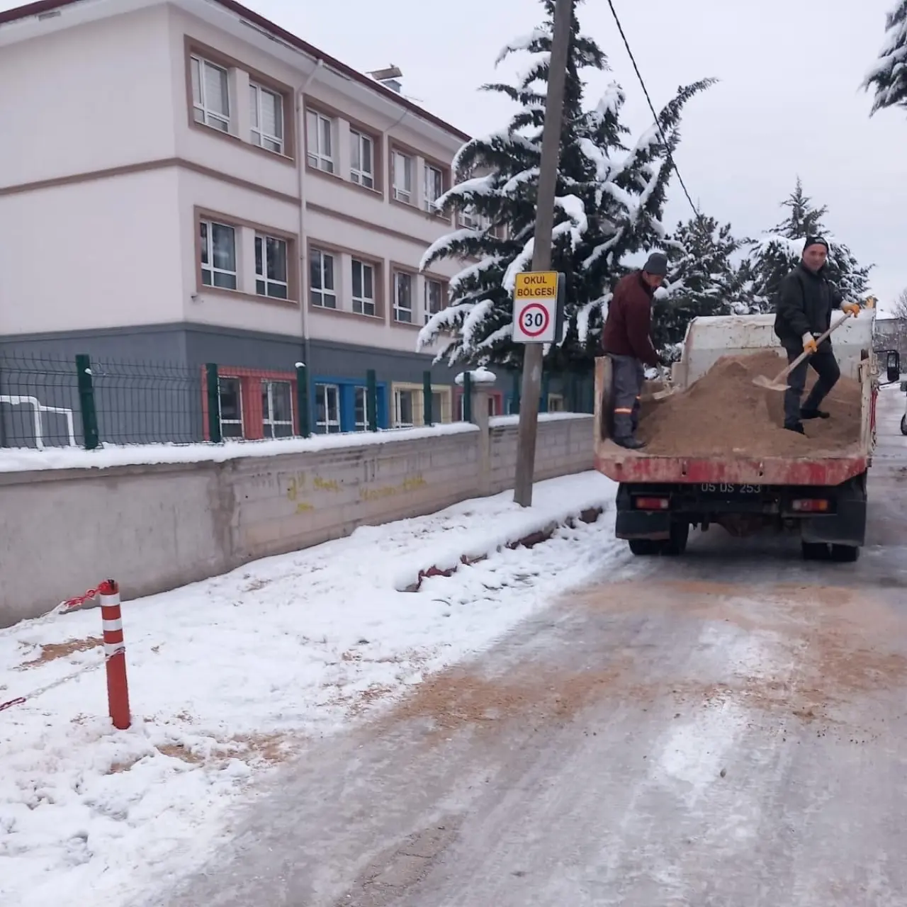 Merzifon’da Buzlanmaya Karşı Önlem 6