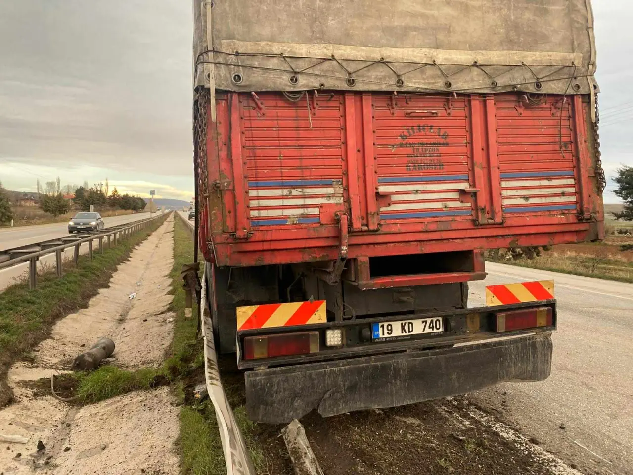 Merzifon'da Trafik Kazası 4