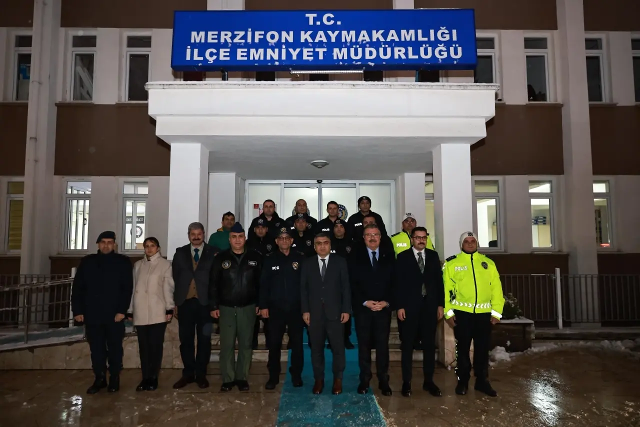 Merzifon’da Yeni Yıla Fedakar Mesai 1