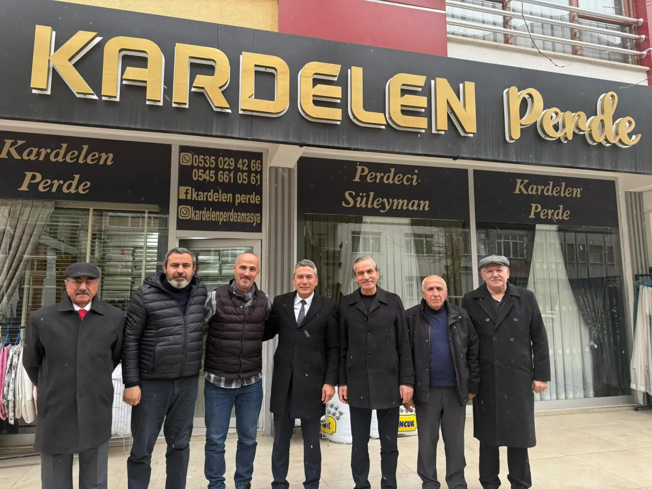 MHP Amasya’da Esnafa Yakın Temas 3