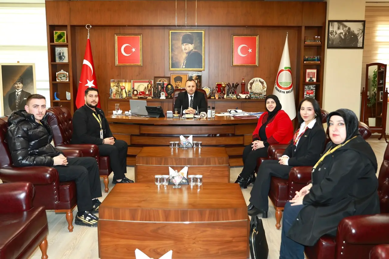 Amasya Belediyesi Misafirlerini Ağırladı 1