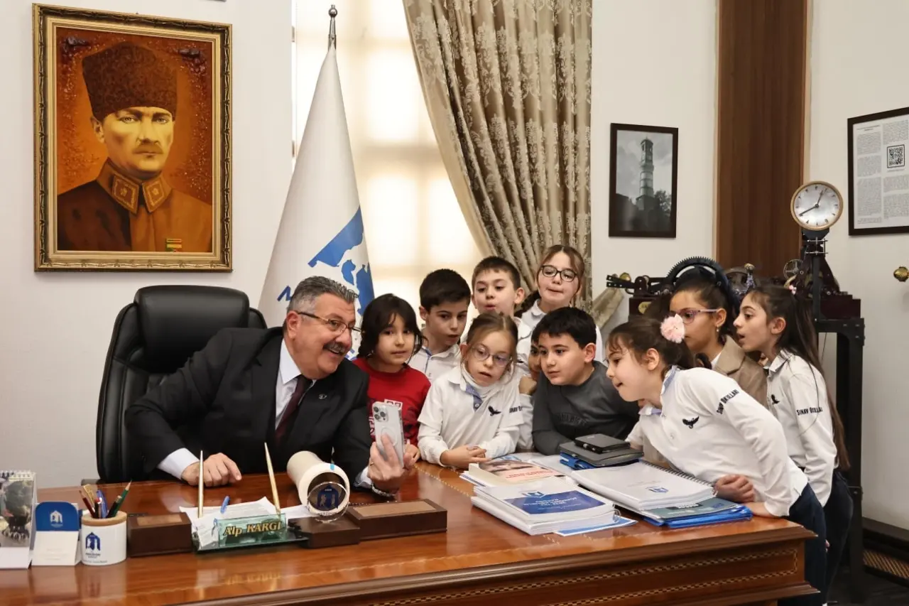Minikler İçin Ders Zili Bu Kez Belediyede Çaldı 7